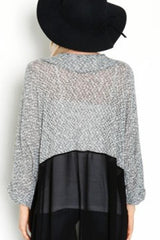Midi Casual Autumn Patchwork Cardigans