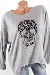 Round Neck Leopard Printed T-Shirts