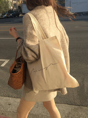 V-Neck Long Sleeve Buttoned Casual Sweater