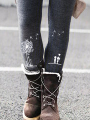 Plus size thick warm leggings Casual Cotton Pants