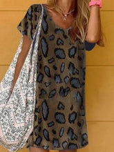 Short Sleeve Casual Shift Dresses