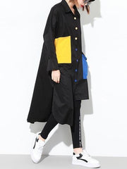 Fashion Irregular Long Blouses