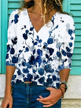 Casual printed round neck fall women T-shirts