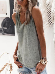 Nudepink Shift Short Sleeve Vests