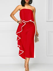 Sexy Off shoulder Loose pants Jumpsuits