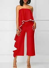 Sexy Off shoulder Loose pants Jumpsuits