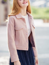 Fashion Casual Jackets Single-breasted Coats