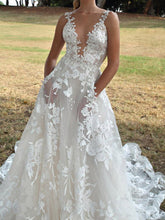 Elegant white v neck lace women long dress sleeveless evening dresses