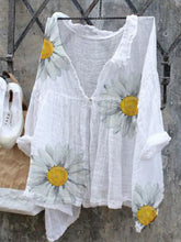 White Long Sleeve Cotton Shirts & Tops
