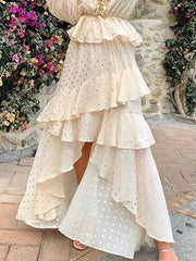 Women fashion v neck Bling bling maxi dresses