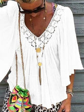 Women V neck Half Sleeve Summer T-shirts