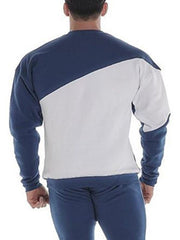 Men's printed long sleeve crew neck sweatshirt