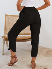 Women Fashion Casual Plain Pants