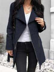 Big Lapel Cool Woman Autumn Jackets