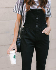 Fashion Plain Denim Pocket Holes Jumpsuits