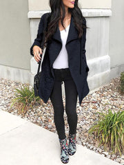 Big Lapel Cool Woman Autumn Jackets