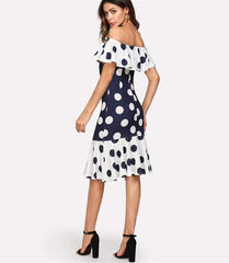 Off shoulder Point Bodycon Dresses