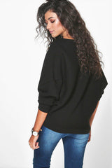 Fashion Batwing Loose Knit Sweaters