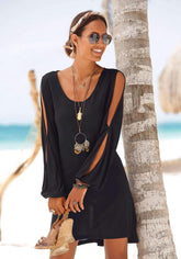 Casual Cutout Beach Shift Dresses