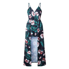 Fashion Floral Jumpsuits Skater Dresses