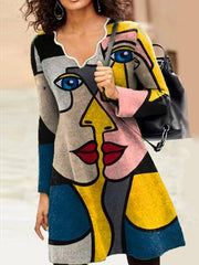 Cotton Loosen Dresses
