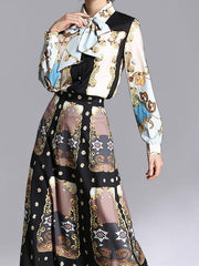 New Autumn Floral Lapel Suits