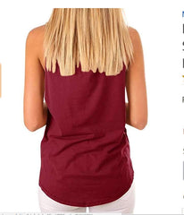Sexy Pure Sleeveless Vests