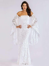 Sexy Off shoulder Lace Evening Dresses
