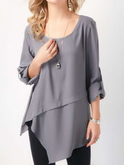 Fashion Irregular Long sleeve T-Shirts