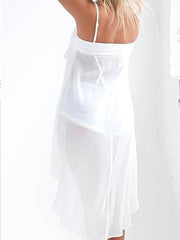 New Vest Irregular Women Shift Dresses