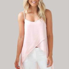New Vest Irregular Women Shift Dresses