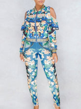 New Autumn Printed Jumpsuits