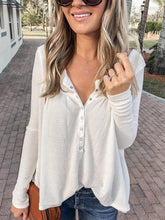 Women Stylish Casual V Neck Loose T-Shirts