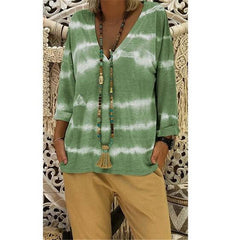 New Loose V neck Casual T-Shirts