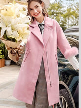 New Fashion Pure Lapel Thickness Coats
