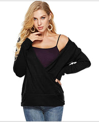 Autumn Long sleeve V neck Fashion Sweaters