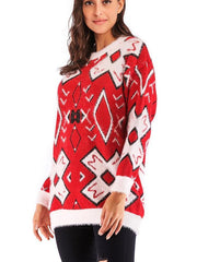 Women Thicken Christmas Plush Sweater