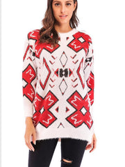 Women Thicken Christmas Plush Sweater