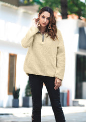 New Zipper Long sleeve Sweater