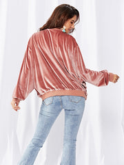 New Pleuche Zipper Long sleeve Jackets
