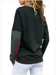 New Casual Round neck Long sleeve T-Shirts