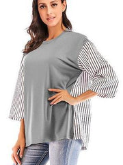 Autumn New Plus Nine points sleeve T-Shirts
