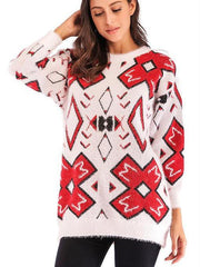 Women Thicken Christmas Plush Sweater
