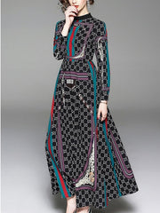 New Fashion Floral Skater Maxi Dresses