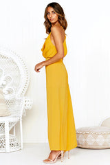 Sexy Vest Backless Jumpsuits