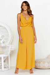 Sexy Vest Backless Jumpsuits