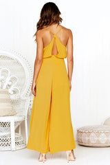 Sexy Vest Backless Jumpsuits
