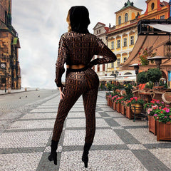 Fashion Hooded Long sleeve Jumpsuits