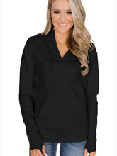 New Women Long sleeve Black Hoodies & Sweatshirts