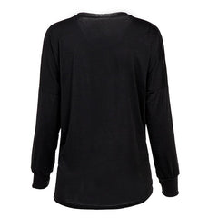 Round Neck Letters T-Shirts